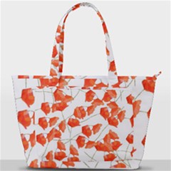 Pattern Coquelicots  Back Pocket Shoulder Bag  by kcreatif