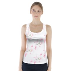 Pattern Orchidée Fleurs Racer Back Sports Top by kcreatif