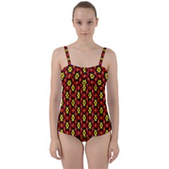 Rby 79 Twist Front Tankini Set by ArtworkByPatrick