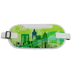 Architecture Skyline Rounded Waist Pouch by Wegoenart