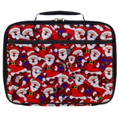 Nicholas Santa Christmas Pattern Full Print Lunch Bag by Wegoenart