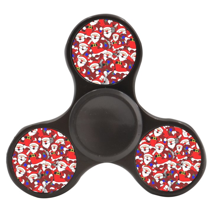 Nicholas Santa Christmas Pattern Finger Spinner