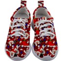 Nicholas Santa Christmas Pattern Kids Athletic Shoes View1