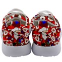 Nicholas Santa Christmas Pattern Kids Athletic Shoes View4