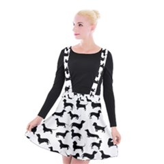 Dachshunds! Suspender Skater Skirt by ZeeBee