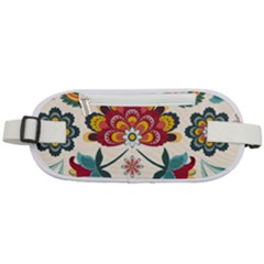 Baatik Print  Rounded Waist Pouch by designsbymallika