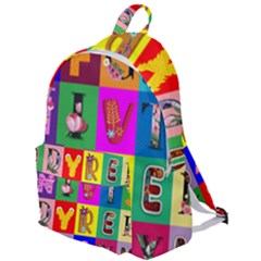 Alphabet Pattern The Plain Backpack by designsbymallika