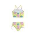 Summer Pineapple Seamless Pattern Girls  Tankini Swimsuit View2