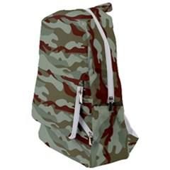 Brown And Green Camo Travelers  Backpack by McCallaCoultureArmyShop