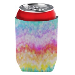 Rainbow Pontilism Background Can Holder by Sapixe