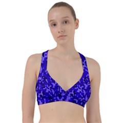 Army Blue Sweetheart Sports Bra by myuique