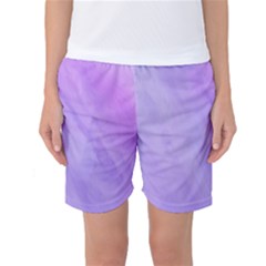 Purple Shade Women s Basketball Shorts by designsbymallika