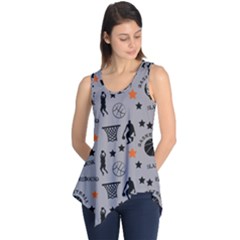 Slam Dunk Basketball Gray Sleeveless Tunic by mccallacoulturesports