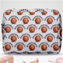 Orange Basketballs Make Up Pouch (Large) View1