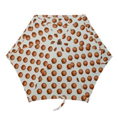 Orange Basketballs Mini Folding Umbrellas by mccallacoulturesports