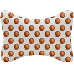 Orange Basketballs Seat Head Rest Cushion by mccallacoulturesports