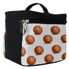 Orange Basketballs Make Up Travel Bag (small) by mccallacoulturesports