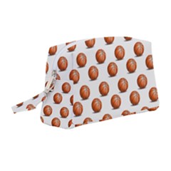 Orange Basketballs Wristlet Pouch Bag (medium) by mccallacoulturesports