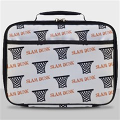 Slam Dunk Baskelball Baskets Full Print Lunch Bag by mccallacoulturesports