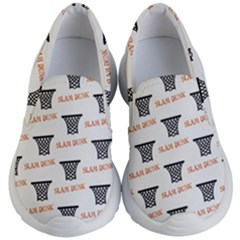 Slam Dunk Baskelball Baskets Kids Lightweight Slip Ons by mccallacoulturesports