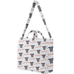 Slam Dunk Baskelball Baskets Square Shoulder Tote Bag by mccallacoulturesports