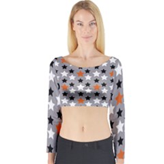 All Star Basketball Long Sleeve Crop Top by mccallacoulturesports