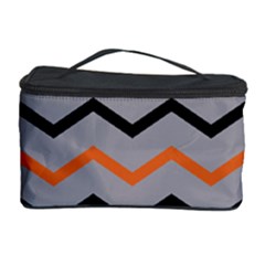 Basketball Thin Chevron Cosmetic Storage by mccallacoulturesports