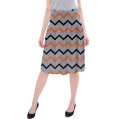 Basketball Thin Chevron Midi Beach Skirt by mccallacoulturesports