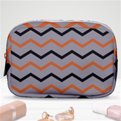 Basketball Thin Chevron Make Up Pouch (small) by mccallacoulturesports