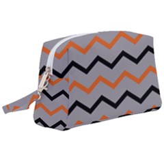 Basketball Thin Chevron Wristlet Pouch Bag (large) by mccallacoulturesports