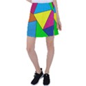 abstract print Tennis Skirt View1