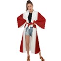 Canada Flag Dresses Maxi Kimono View1