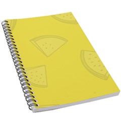 Yellow Pineapple Background 5 5  X 8 5  Notebook by HermanTelo