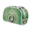 Music, Piano On A Heart Makeup Case (Small) View2