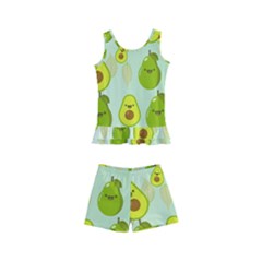 Avocado Love Kids  Boyleg Swimsuit by designsbymallika