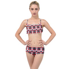 Riis Park Wallpaper Layered Top Bikini Set by nationalseashoreclothing