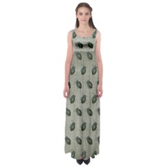 Army Green Hand Grenades Empire Waist Maxi Dress by McCallaCoultureArmyShop