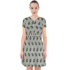 Army Green Hand Grenades Adorable In Chiffon Dress by McCallaCoultureArmyShop