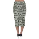 Army Stong Military Midi Pencil Skirt View2