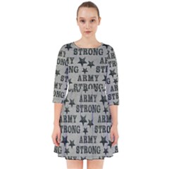 Army Stong Military Smock Dress by McCallaCoultureArmyShop