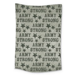 Army Stong Military Large Tapestry by McCallaCoultureArmyShop