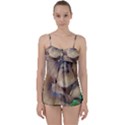 Close Up Mushroom Abstract Babydoll Tankini Set View1