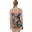 Close Up Mushroom Abstract Babydoll Tankini Set View2