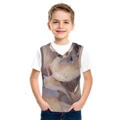 Close Up Mushroom Abstract Kids  Sportswear by Fractalsandkaleidoscopes