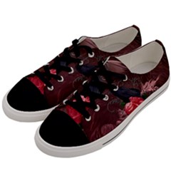 Wonderful Crow Men s Low Top Canvas Sneakers by FantasyWorld7