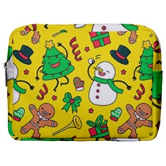 Funny Decoration Christmas Pattern Make Up Pouch (large) by Vaneshart