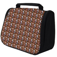 Chrix Pat Russet Full Print Travel Pouch (big) by snowwhitegirl