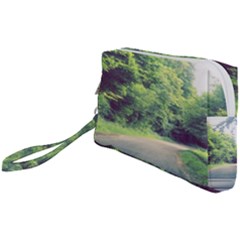 Photo Vue Sur Forêt  Wristlet Pouch Bag (small) by kcreatif