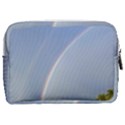 Double Rainbow On The Ocean In Puerto Rico Make Up Pouch (Medium) View2