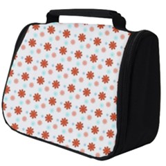 Background Flowers Multicolor Full Print Travel Pouch (big) by HermanTelo